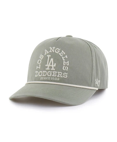 '47 Brand Men's Olive Los Angeles Dodgers Canyon Ranchero Hitch Adjustable Hat