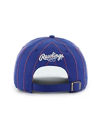 '47 Brand Men's x Rawlings Royal New York Mets Pinstripe Hitch Adjustable Hat