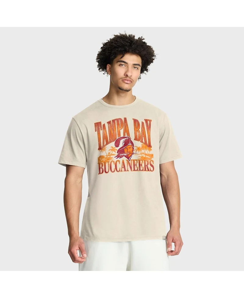 Fanatics Men's Cream Tampa Bay Buccaneers Team Archives T-Shirt