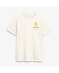 Nike Men's Cream San Diego Padres Primetime 2-Hit T-Shirt