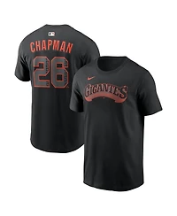 Nike Men's Matt Chapman Black San Francisco Giants Alternate Name and Number T-Shirt