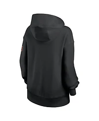 Nike Women's Black Chicago Bears Oversized Legacy Phoenix Hoodie