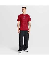 Nike Men's Scarlet San Francisco 49ers Velocity Ball Carrier Dri-fit T-Shirt