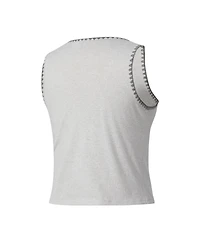 Concepts Sport Women's Gray San Antonio Spurs Neptune Hacci Knit Tank Top