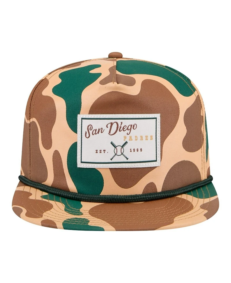 New Era Men's Camo San Diego Padres Duck 19TWENTY Adjustable Hat