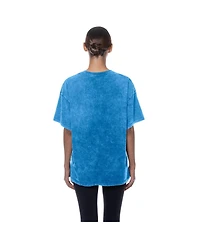 New Era Women's Blue Detroit Lions Throwback Oversized T-Shirt