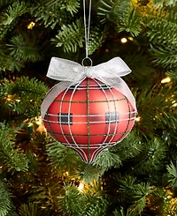 Holiday Lane Cozy Cabin Onion Ball Ornament, Macy's Exclusive