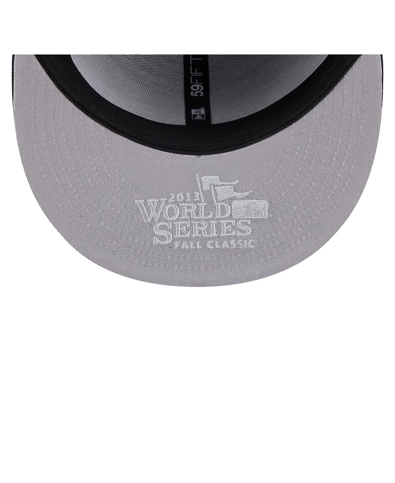 New Era Men's Navy Boston Red Sox Hidden Hit 59FIFTY Fitted Hat