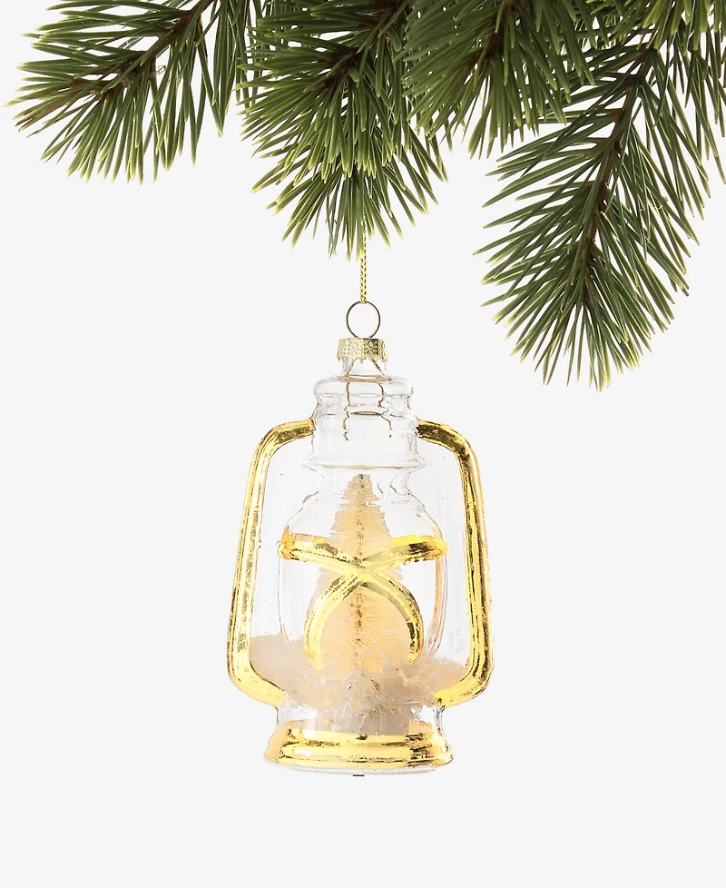 Holiday Lane Cozy Cabin Led Lantern Ornament, Macy's Exclusive