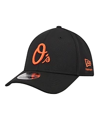 New Era Men's Black Baltimore Orioles Dash 39THIRTY Flex Hat
