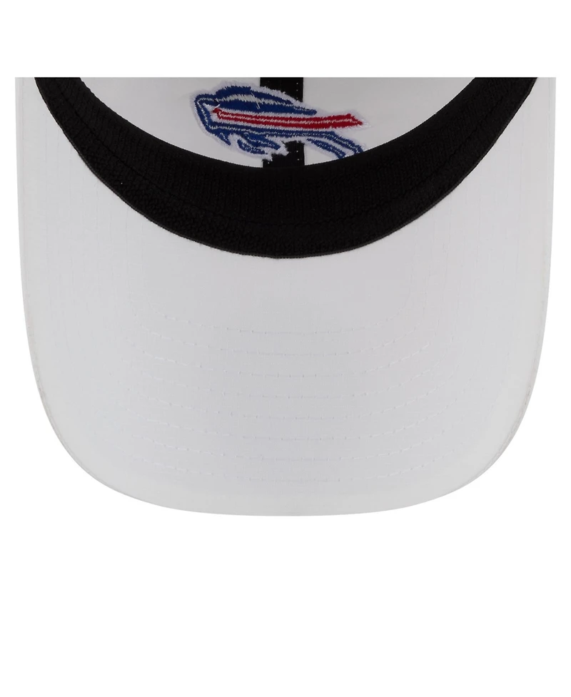New Era Men's White Buffalo Bills Ripstop Casual Classic Adjustable Hat