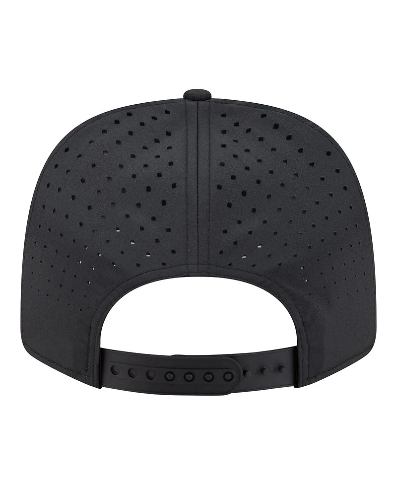 New Era Men's Black Phoenix Suns Sport Rope Vented Stretch-Snap 9SEVENTY Hat