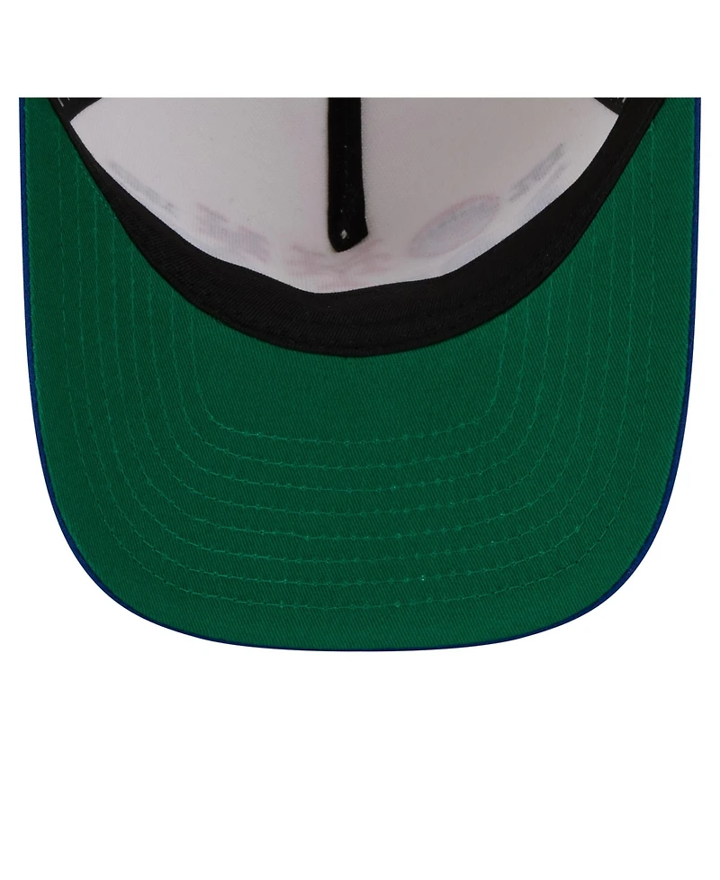 New Era Men's Cream New York Mets Throwback Tri-Hit A-Frame 9FIFTY Adjustable Hat