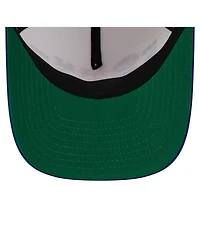 New Era Men's Cream New York Mets Throwback Tri-Hit A-Frame 9FIFTY Adjustable Hat