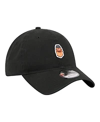 New Era Men's and Women's Black Philadelphia Flyers Mascot Patch 9TWENTY Adjustable Hat