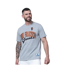 Starter Men's Black/Heather Gray San Francisco Giants Two-Pack T-Shirt Set