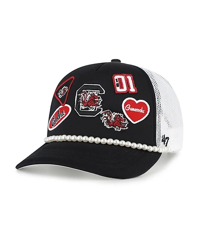 '47 Brand Men's Black/White South Carolina Gamecocks Rally On Hitch Adjustable Hat