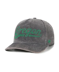 '47 Brand Men's Gray Oregon Ducks Reclaim Snow Wash Corduroy Hitch Adjustable Hat