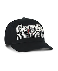 '47 Brand Men's Black Georgia Bulldogs Script Fade Hitch Adjustable Hat