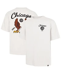 '47 Brand Men's Cream Chicago Cubs Souvenir Eagle Foundation T-Shirt
