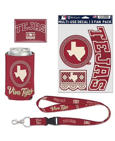 Wincraft Texas Rangers 2026 City Connect 4-Piece Fan Pack