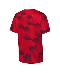 Outerstuff Big Boys and Girls Red New England Revolution Sheer Thrill T-Shirt