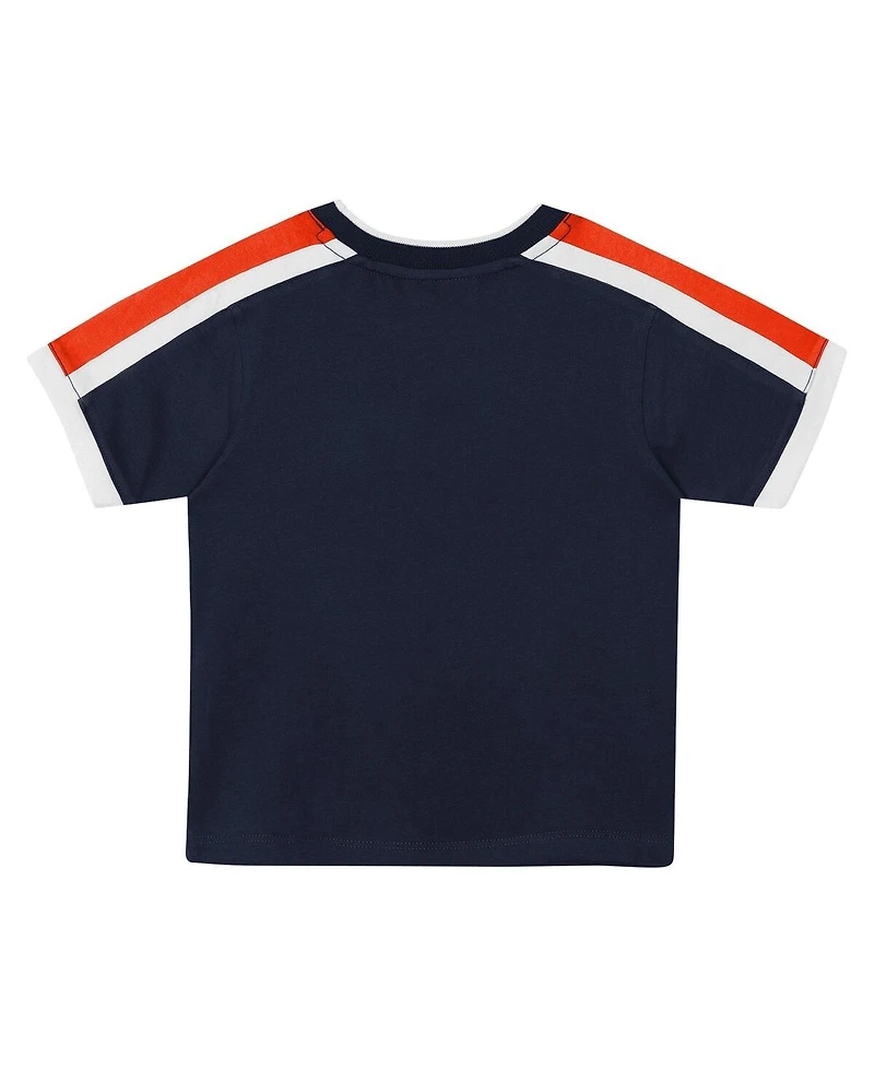 Outerstuff Toddler 2-Piece Navy Detroit Tigers Ground Ball T-Shirt and Shorts Set