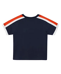 Outerstuff Toddler 2-Piece Navy Detroit Tigers Ground Ball T-Shirt and Shorts Set