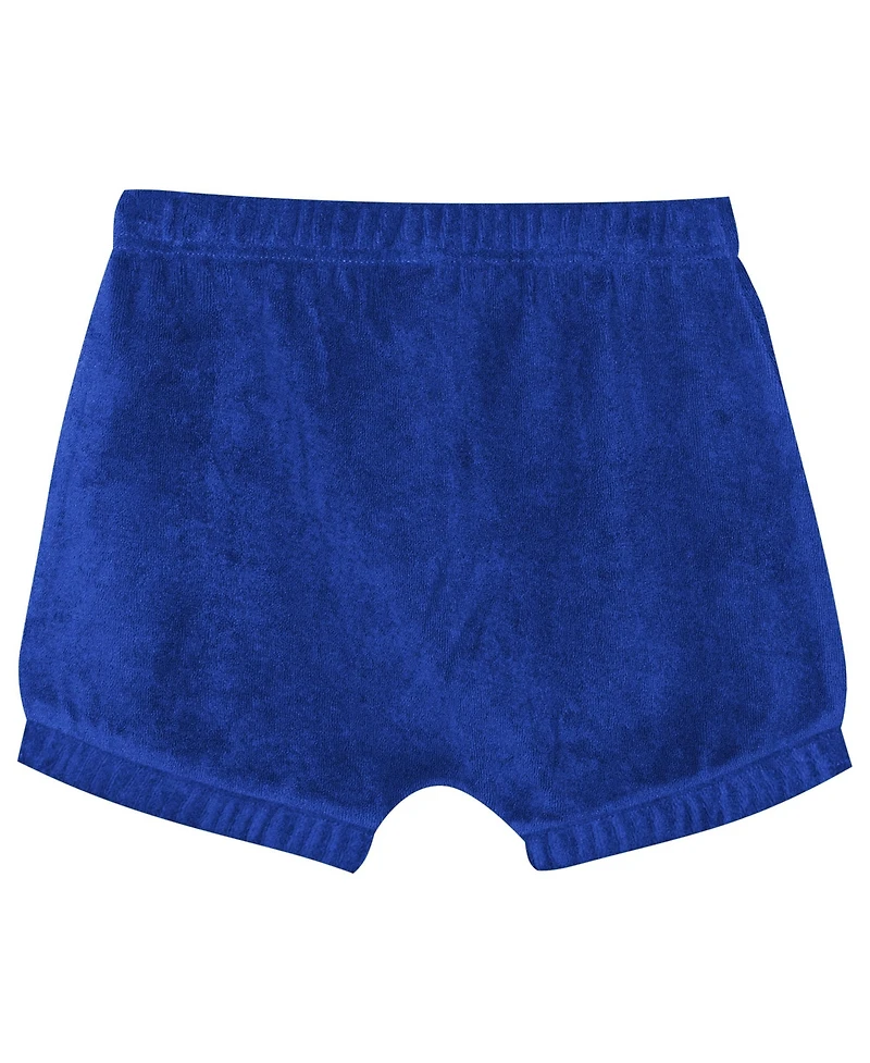 Outerstuff Girls Toddler 2-Piece Royal New York Mets Hop Base Fashion T-Shirt and Shorts Set