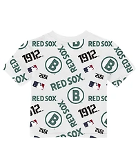 Outerstuff Toddler White Boston Red Sox City Connect Game Day T-Shirt