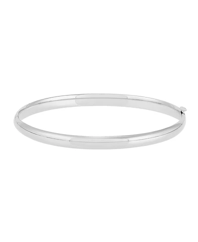 Macy's Hinge Bangle in 14k White Gold