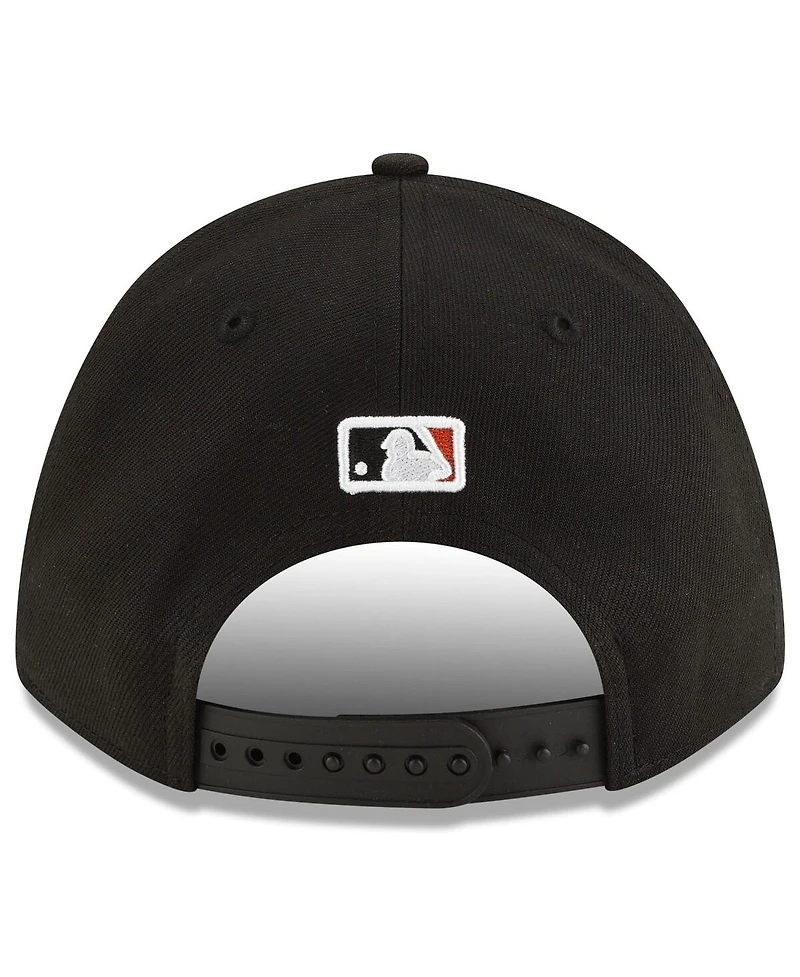 New Era Men's Gray/Black San Francisco Giants Player Replica Alternate 9FORTY M-Crown Adjustable Hat