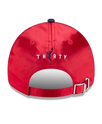 New Era Men's and Women's Red/Navy Indiana Fever 2026 Wnba Draft Casual Classic Adjustable Hat