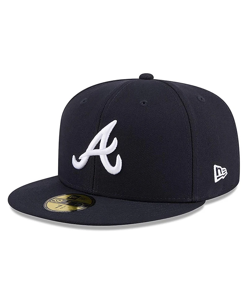 New Era Men's Navy Atlanta Braves 2026 Jackie Robinson Day 59FIFTY Fitted Hat