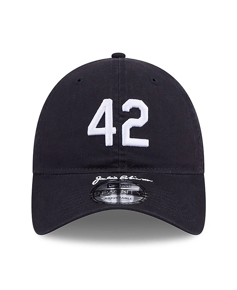 New Era Big Boys and Girls Navy Boston Red Sox 2026 Jackie Robinson Day 9TWENTY Adjustable Hat