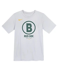 Nike Preschool White Boston Red Sox City Connect Logo T-Shirt