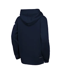 Nike Big Boys and Girls Navy Detroit Tigers Authentic Collection City Connect Therma-fit Hoodie