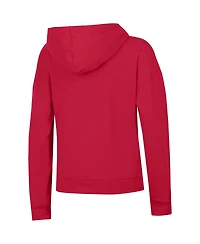 Champion Women's Red New England Patriots Powerblend Hoodie