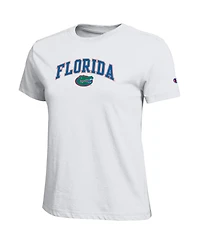 Champion Women's White Florida Gators Arched Over Logo T-Shirt