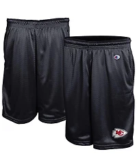 Champion Men's Black Kansas City Chiefs Classic Mesh Shorts