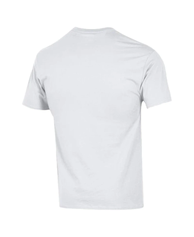 Champion Men's White Tennessee Titans Arch Over Logo T-Shirt