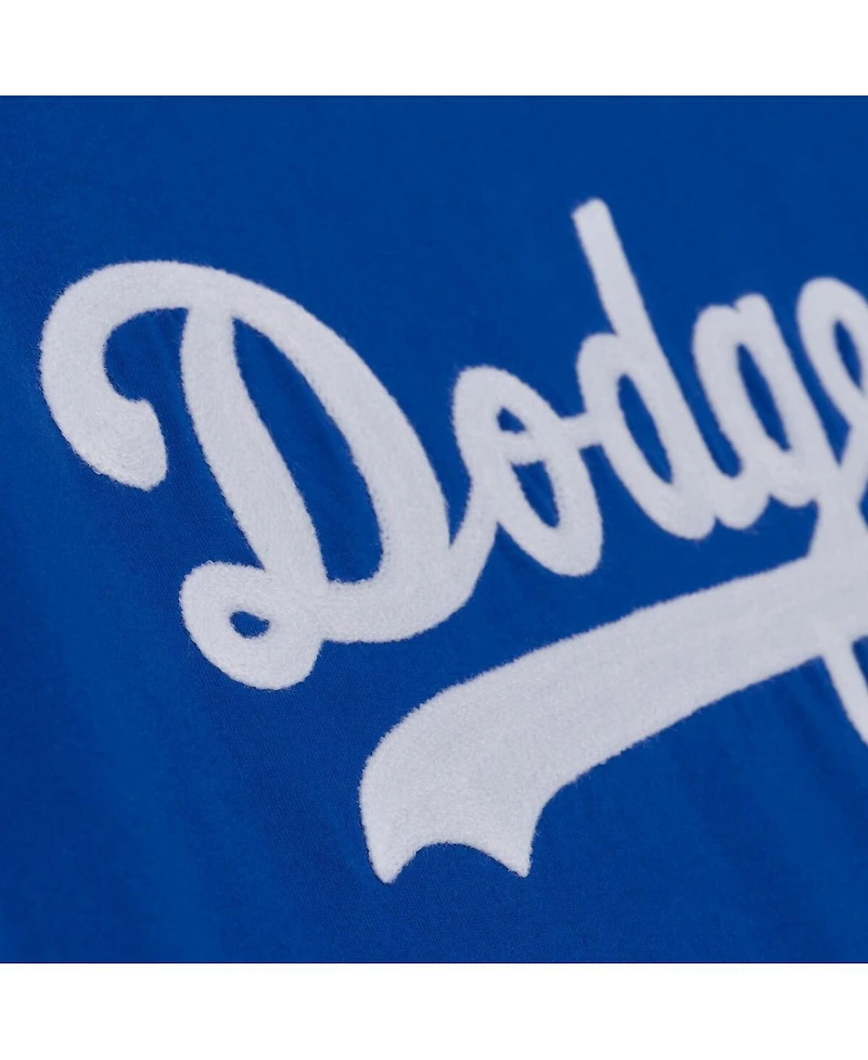 Mitchell & Ness Men's Royal Los Angeles Dodgers Wild Pitch Ringer T-Shirt