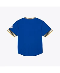 Mitchell & Ness Men's Royal Milwaukee Brewers Wild Pitch Ringer T-Shirt