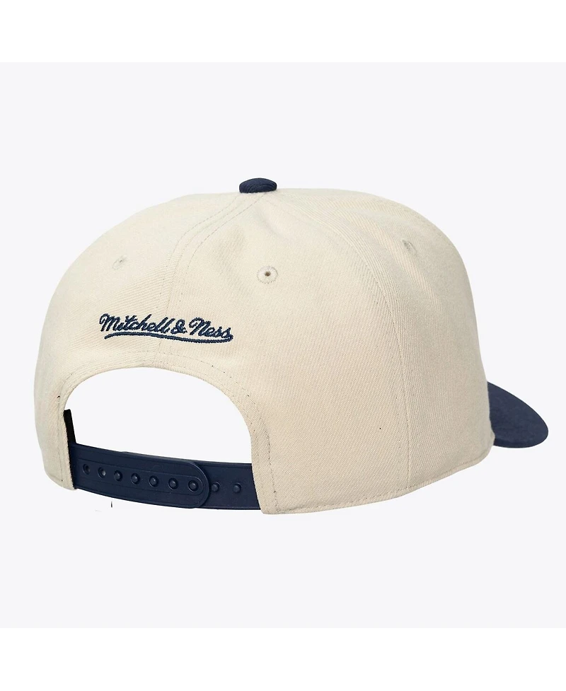 Mitchell & Ness Men's and Women's Cream Houston Astros Retro Arch Pro Pinch Snapback Hat