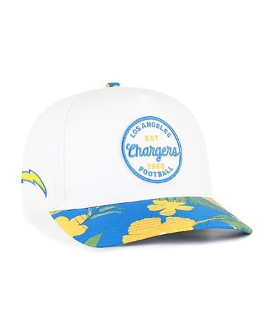 '47 Brand Men's White/Powder Blue Los Angeles Chargers Beach Side Hitch Adjustable Hat