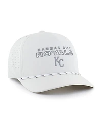 '47 Brand Men's White Kansas City Royals Forward Vault Hitch Adjustable Hat