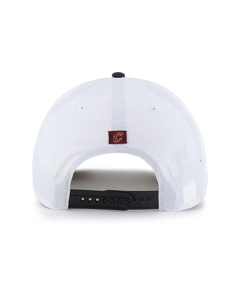 '47 Brand Men's White Cleveland Cavaliers Brrr° Condor Two-Tone Hitch Rope Adjustable Hat