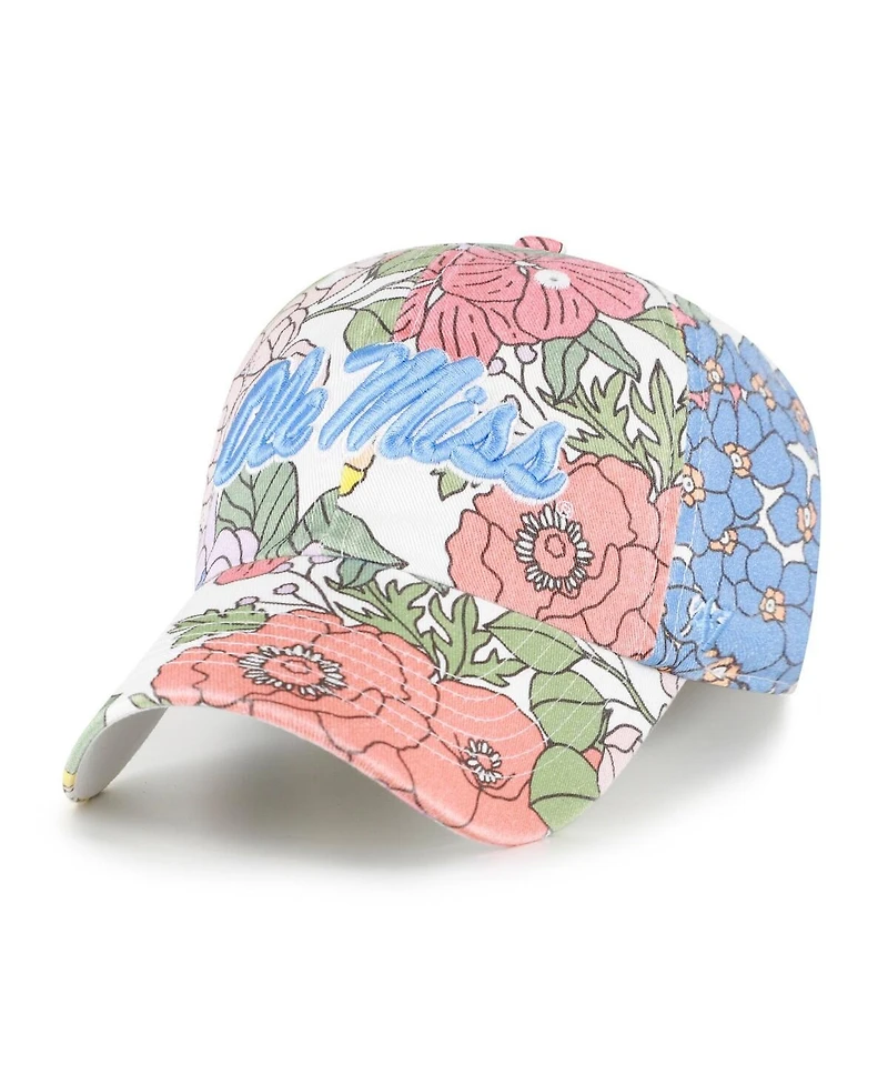 '47 Brand Women's Ole Miss Rebels Florentina Clean Up Adjustable Hat