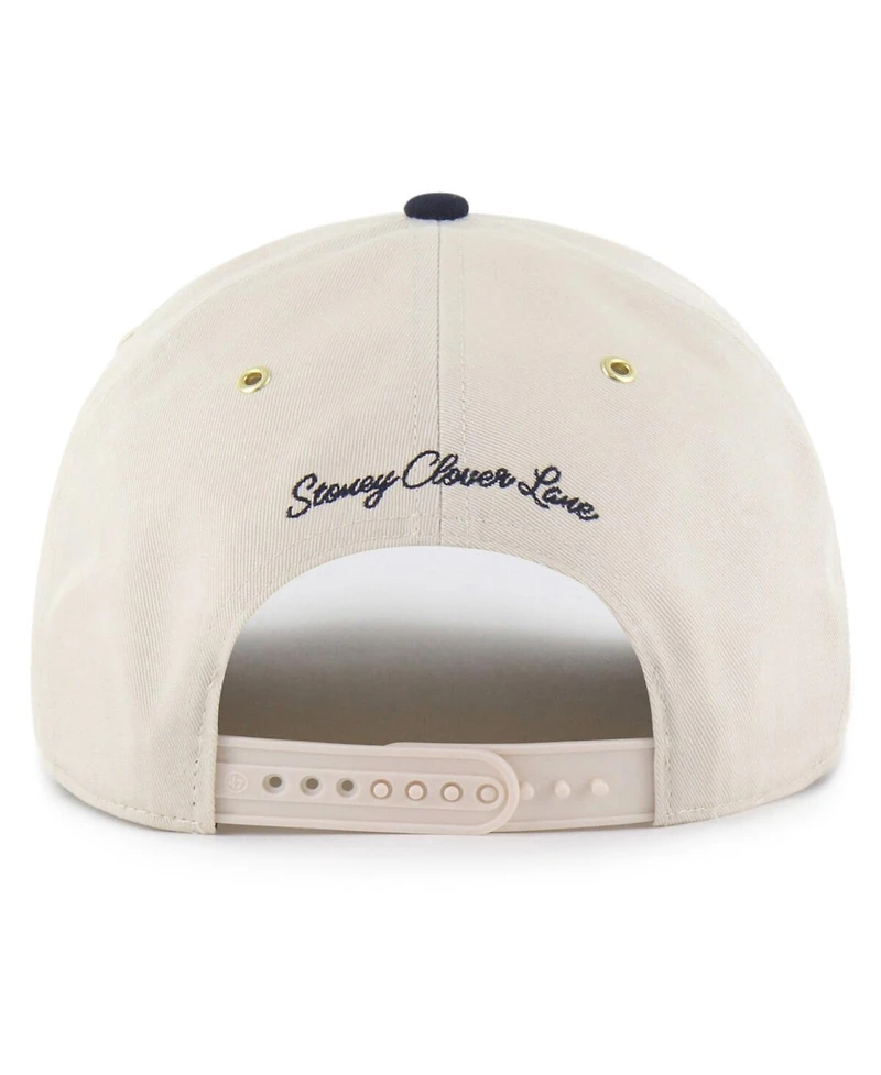 Stoney Clover Lane X '47 Brand Men's Natural/Navy Boston Red Sox Glitter Rope Hitch Adjustable Hat