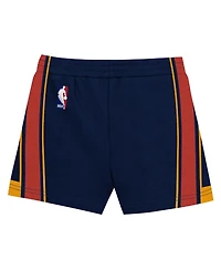Mitchell & Ness Toddler 2-Piece Stephen Curry Navy Golden State Warriors Play by Place T-Shirt and Shorts Set